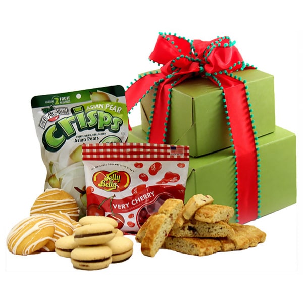 Holiday Delight Gluten-free Small Gift Tower