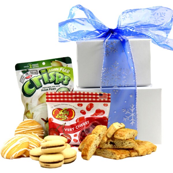 Seasons Greetings Gluten-free Treat Gift Tower