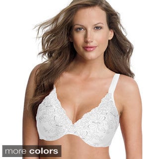 Playtex Secrets Feel Gorgeous Embroidered Underwire Bra