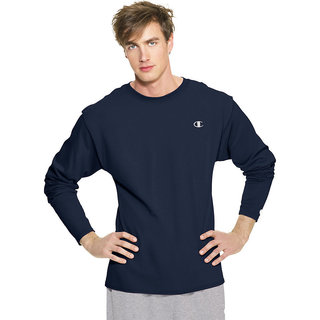 Champion Men's Cotton Jersey Long Sleeve T-shirt
