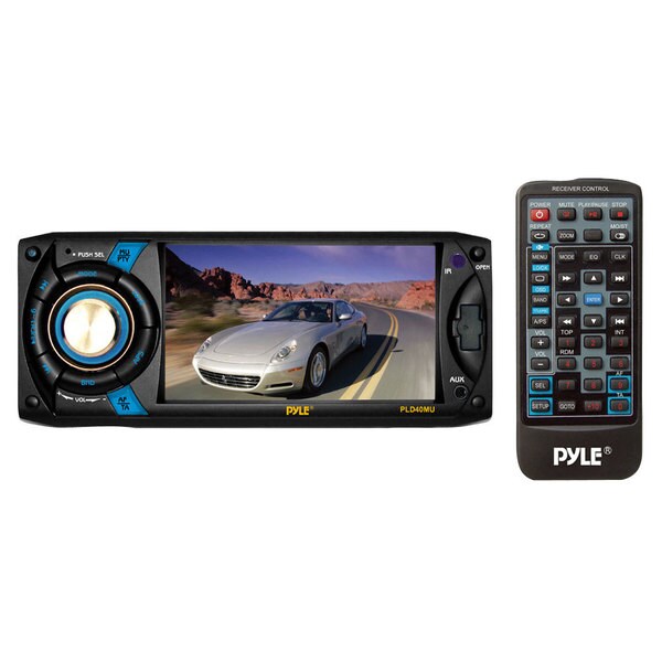 Pyle 4.3-inch LCD Touch Screen CD/ MP3/ USB/ SD/ AM/FM Digital Video Player Receiver (Refurbished)