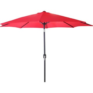 Heavy Duty Water Sand Fillable Patio Cantilever Offset Umbrella Base Stand with Wheels and Drag Rod