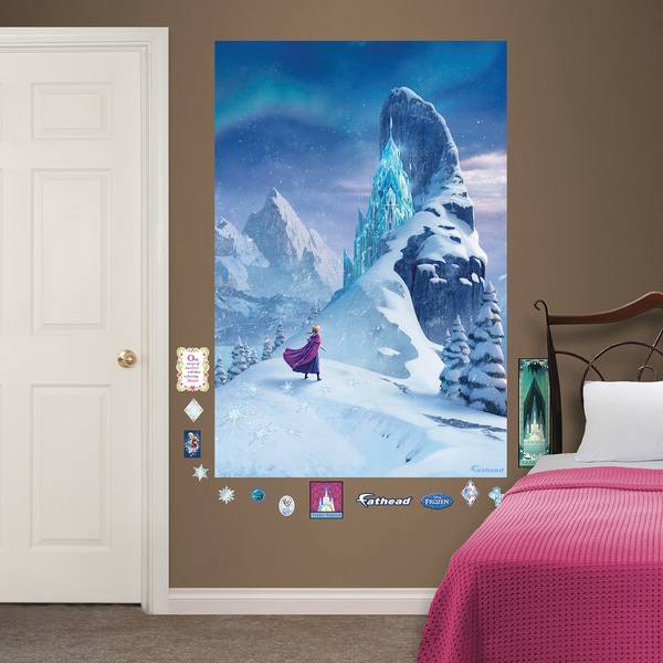 Fathead Snow Queen Elsa's Castle Frozen Wall Decals 16853438