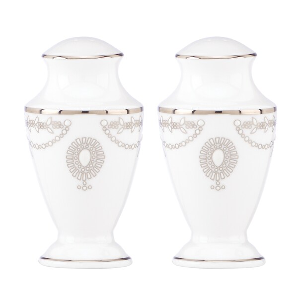 Lenox Marchesa Empire Pearl Salt and Pepper Shaker Set