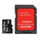 SanDisk microSD Flash Memory Card with SD Adapter
