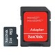 SanDisk microSD Flash Memory Card with SD Adapter