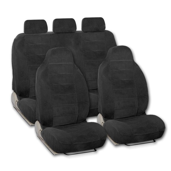 BDK Universal Fit 9piece Full Set Encore Fabric High Back Bucket Seat