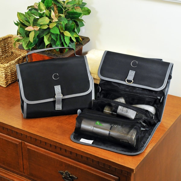 Personalized Men's Micro Fiber Toiletry Bag