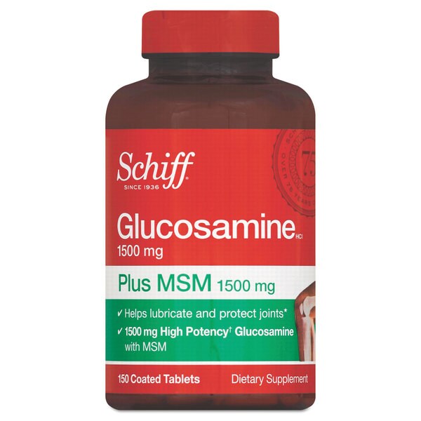 Schiff Glucosamine Plus MSM Tablet 150 Count