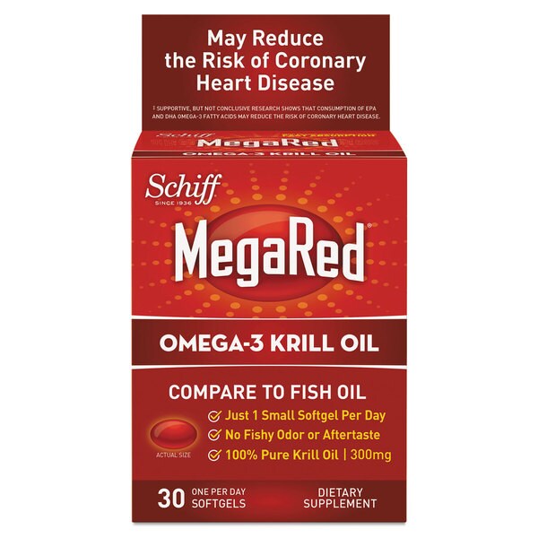 MegaRed Omega-3 Krill Oil Softgel 30 Count