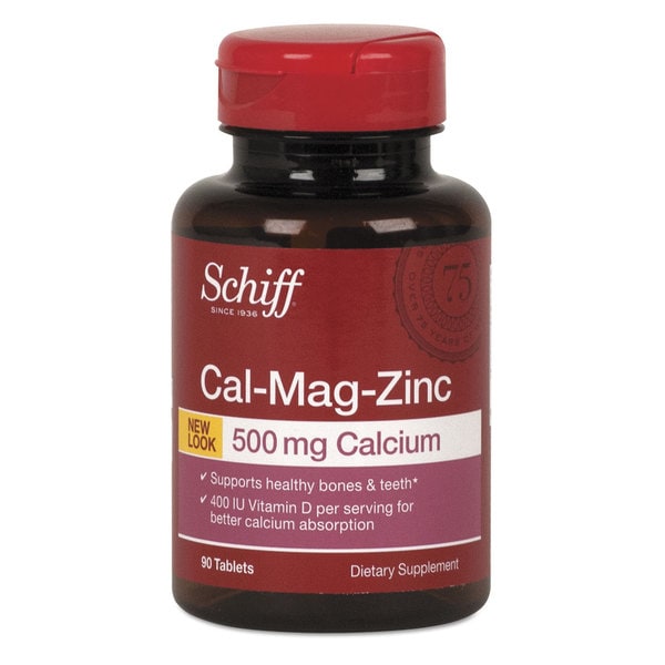 Schiff Cal-Mag-Zinc Tablet 90 Count