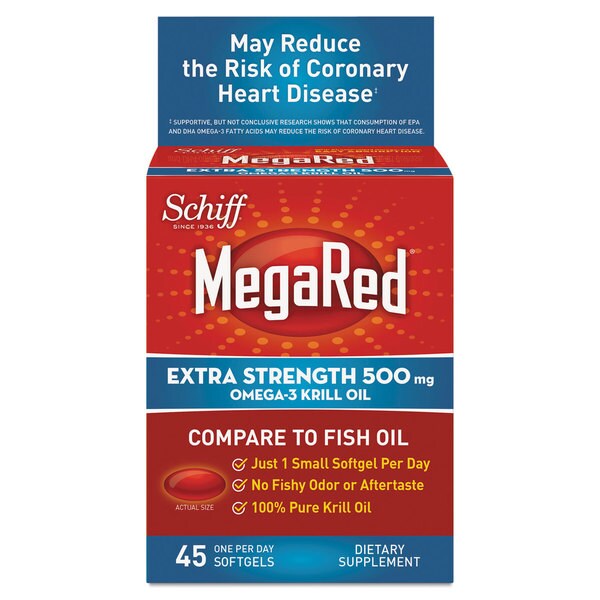 MegaRed Omega-3 Krill Oil Softgel 45 Count