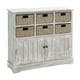 Wood Six-basket Cabinet