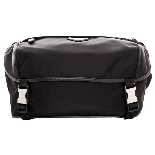 Prada Nylon Messenger Bag - 16868258 - Overstock.com Shopping ...  