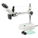 10X-20X Binocular Boom Arm Stereo Microscope Plus Light
