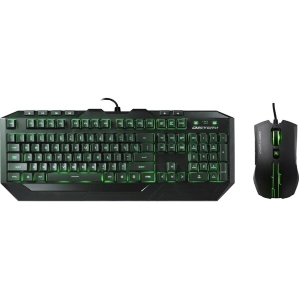 CM Storm Devastator (Green Edition) SGB-3012-KKMF1-US Keyboard & Mous
