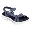 Women's Skechers GOwalk Move River Walk Sandal Navy/White