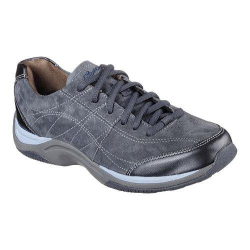Women's Skechers Relaxed Fit Pedometer Keep Movin Walking Shoe Navy