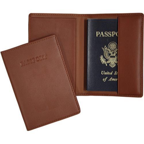 Royce Leather RFID Blocking Passport Jacket 203-5 Tan