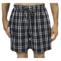 Leisureland Men's Cotton Poplin Pajama Boxer Shorts 