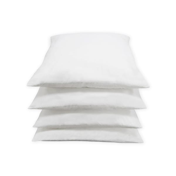 Feather Square Pillow Insert (Set of 4)