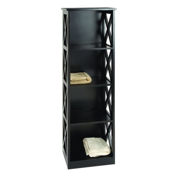 Black Wood 3shelf Unit 16897851 Shopping Great