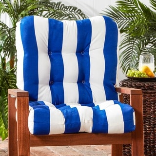 High Back Patio Chair Cushion (Set of 2) - 13870893 - Overstock.com