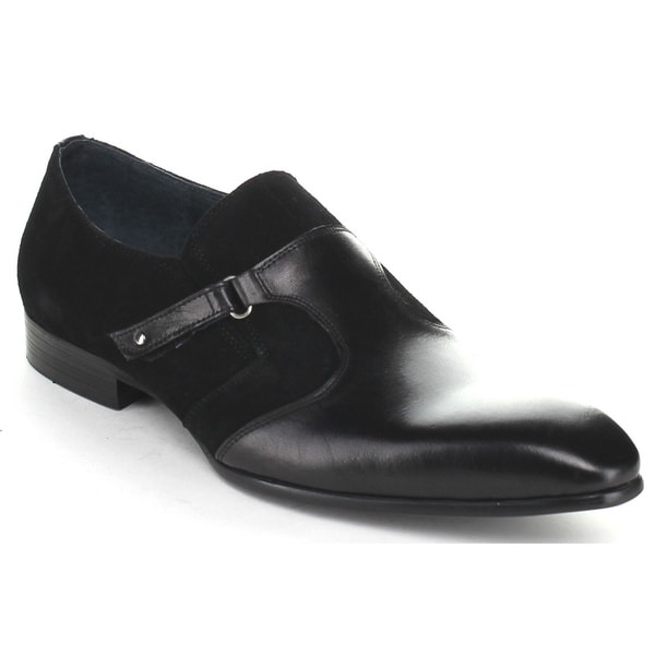 Unique Men's Buckled Loafer Shoes