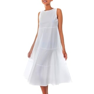 Cotton 'Cool White' Sundress (Indonesia)