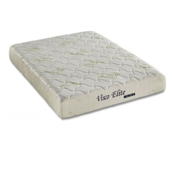 Bed Boss Elite 8-inch Full-size Memory Foam Mattress with 2 Bonus Pillows
