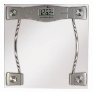Precision One Glass LCD Digital Bathroom Scale
