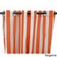 Jordan Manufacturing Indoor/ Outdoor Striped 84-inch Curtain Panel