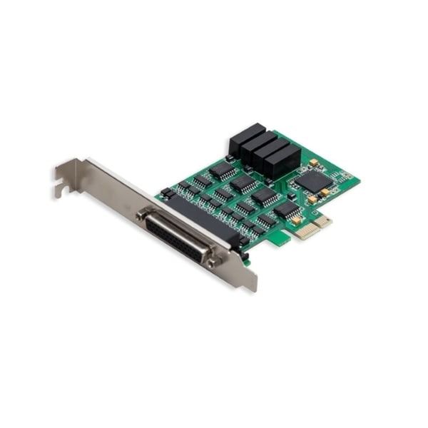 IOCrest 4-Port RS-232 Serial Pcie 2.0 X1 Card With Serial Terminal Block