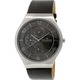 Skagen 'Grenen' Men's Stainless Steel and Leather SKW6116 Watch
