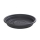 Bloem Dura Cotta Saucer Black Planter (Pack of 6)