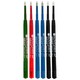 Monteverde Refill for Parker Ball Pens (Medium, 2 Black, 2 Blue, 1 Red, 1 Green)