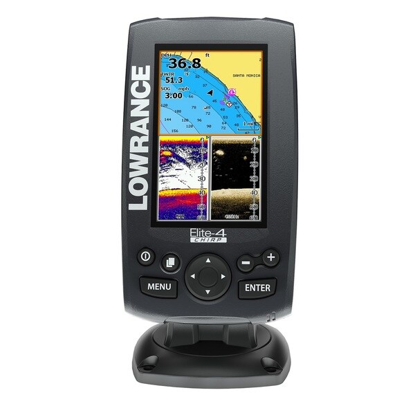 Lowrance Elite 4 CHIRP Combo Fish Finder