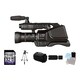 Panasonic AG-AC8PJ AVCCAM HD Shoulder-mount Camcorder   Bundle