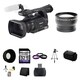 Panasonic AG-AC160A AVCCAM HD Handheld Camcorder 32GB Bundle