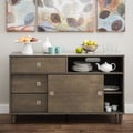 Marley Light Charcoal Transitional Buffet