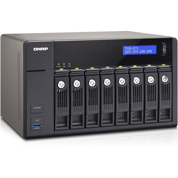 QNAP High-performance Turbo vNAS with 4K video Playback and Transcodi