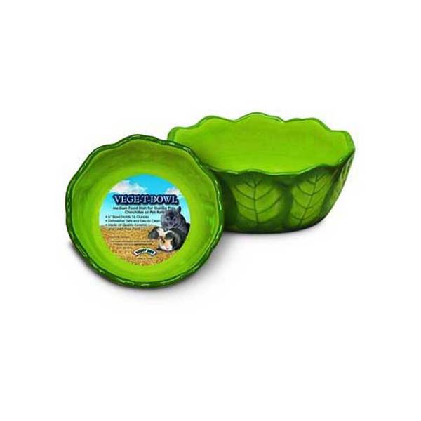 Superpet (Pets International) Spet Vege T Bowls Medium Green Cabbage Shape