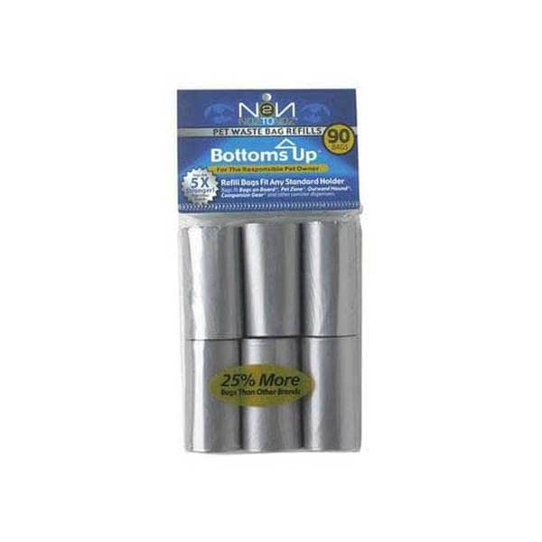 Noztonoz/Firstrax Bottomsup 6 Refill Rolls For Waste Bag Dispenser