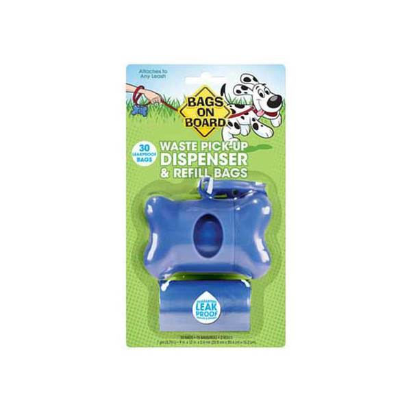 Bramton Company Bags On Board Bone Dispenser 30Bag Blue