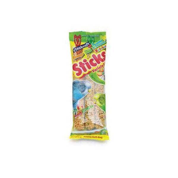 Vitakraft Parakeet Tropical Variety Stix 3Pk See - Through Packaging