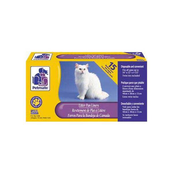 Dosckocil (Petmate) Litter Pan Liner Small/Medium 15Ct