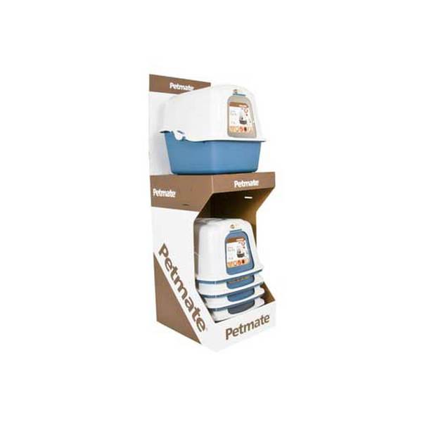 Dosckocil (Petmate) Litter Pan Deluxe Hooded Asst Jumbo