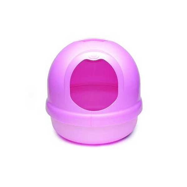 Dosckocil (Petmate) Booda Dome Litter Pan Pearl Pink