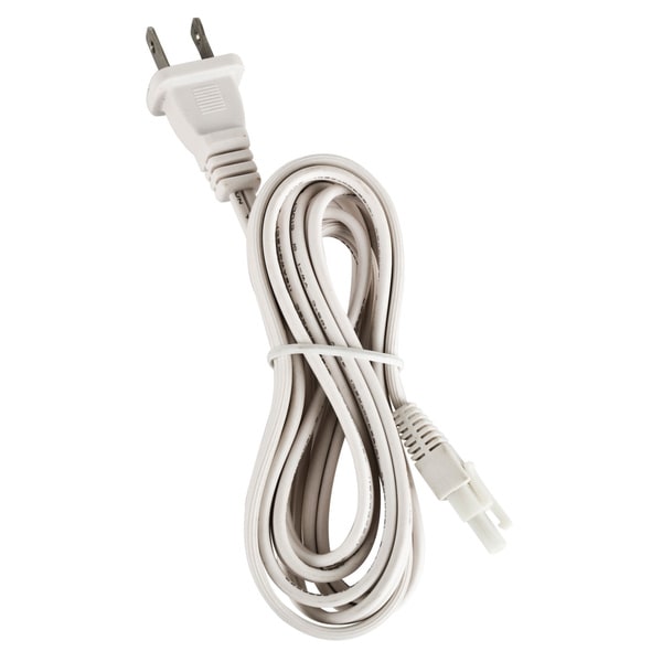 Sunsets 6'Male White Connecting Power Cord 