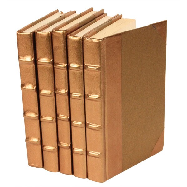 Metallic Document Collection Gold Decorative Books 16949641